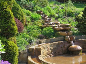 Chalice Well in early morning light