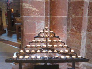 Candlelight at St Magnus Cathedral (Kirkwall, Orkney)